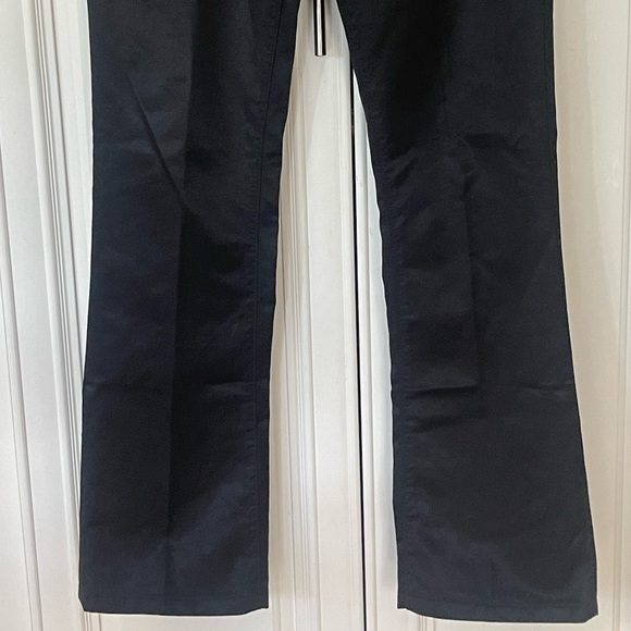 Miu Miu Made in Italy Raso Viscosa Black Dressy Trousers Pants straight leg 28 - Picture 5 of 16